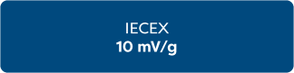Industrieaufnehmer für Ex-Schutz IECEX 10mV/g