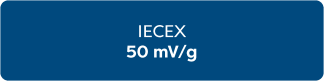 Industrieaufnehmer für Ex-Schutz IECEX 50mV/g