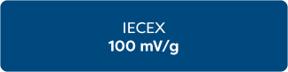 Industrieaufnehmer für Ex-Schutz IECEX 100mV/g