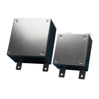 Edelstahlgehäuse in A4 Qualität